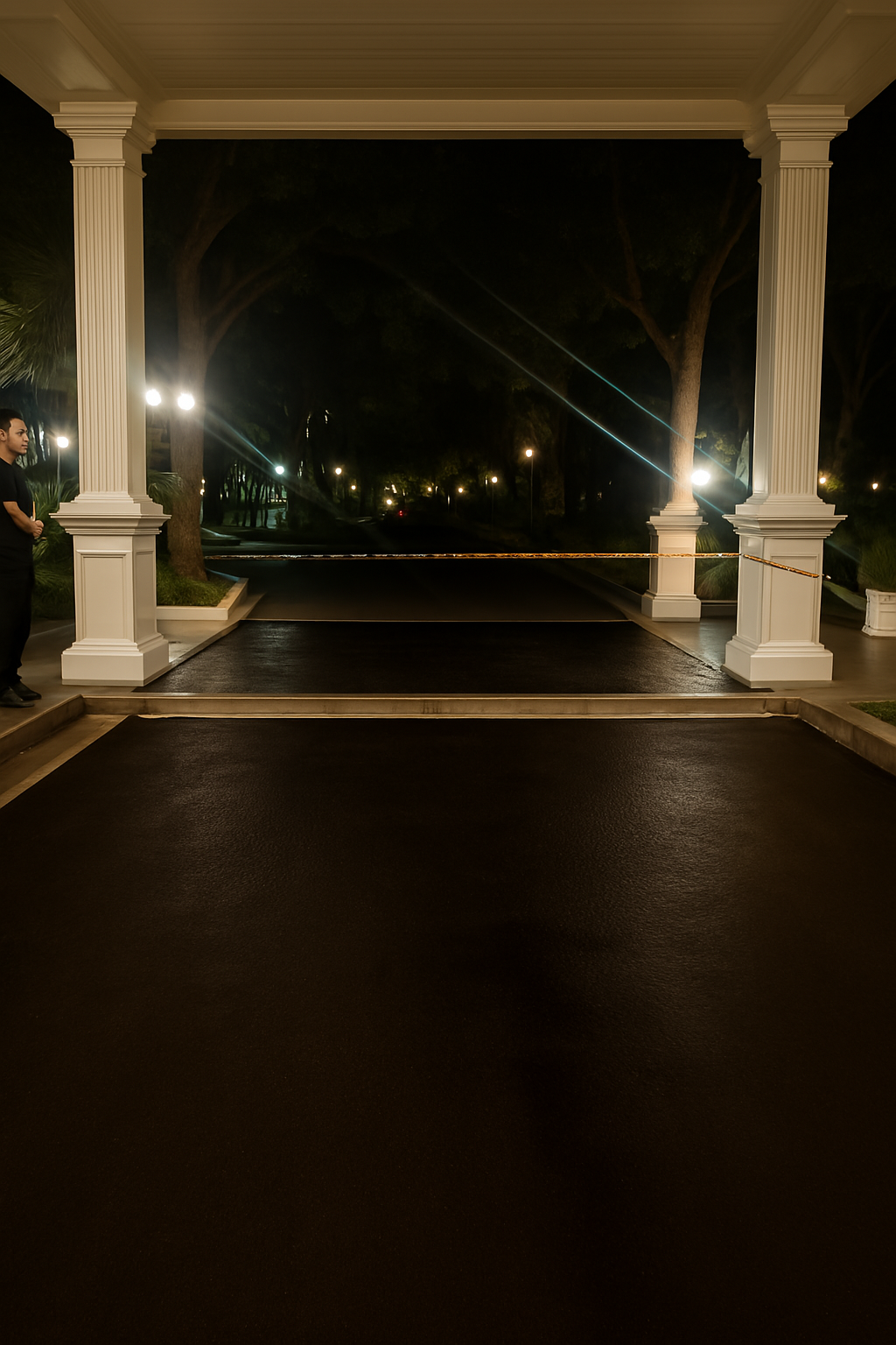 Pekerjaan Lapisan Microsurfacing di Istana Kepresidenan Republik Indonesia