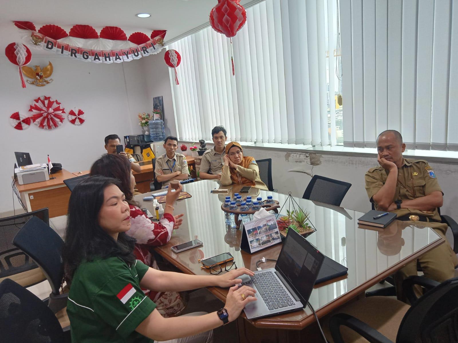 Audiensi di Dinas PUPR DKI Jakarta